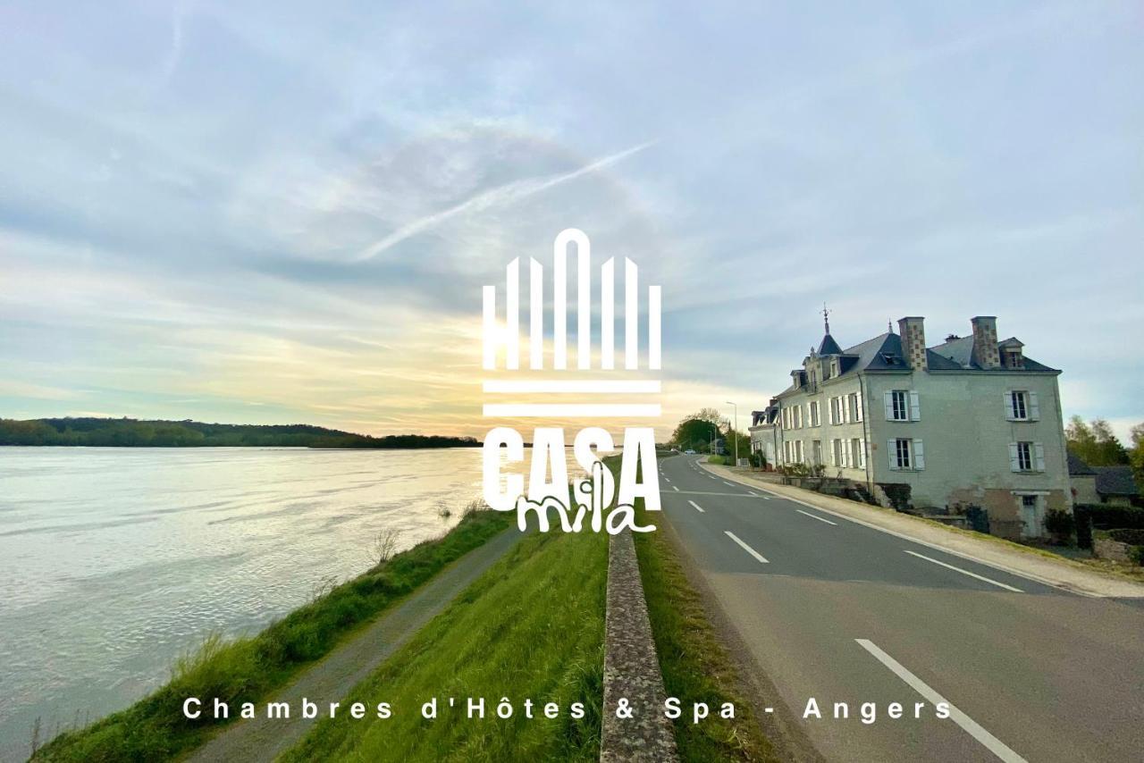 Casa Mila - Maison d'Hôtes raffinée vue sur Loire Saint-Mathurin  Extérieur photo