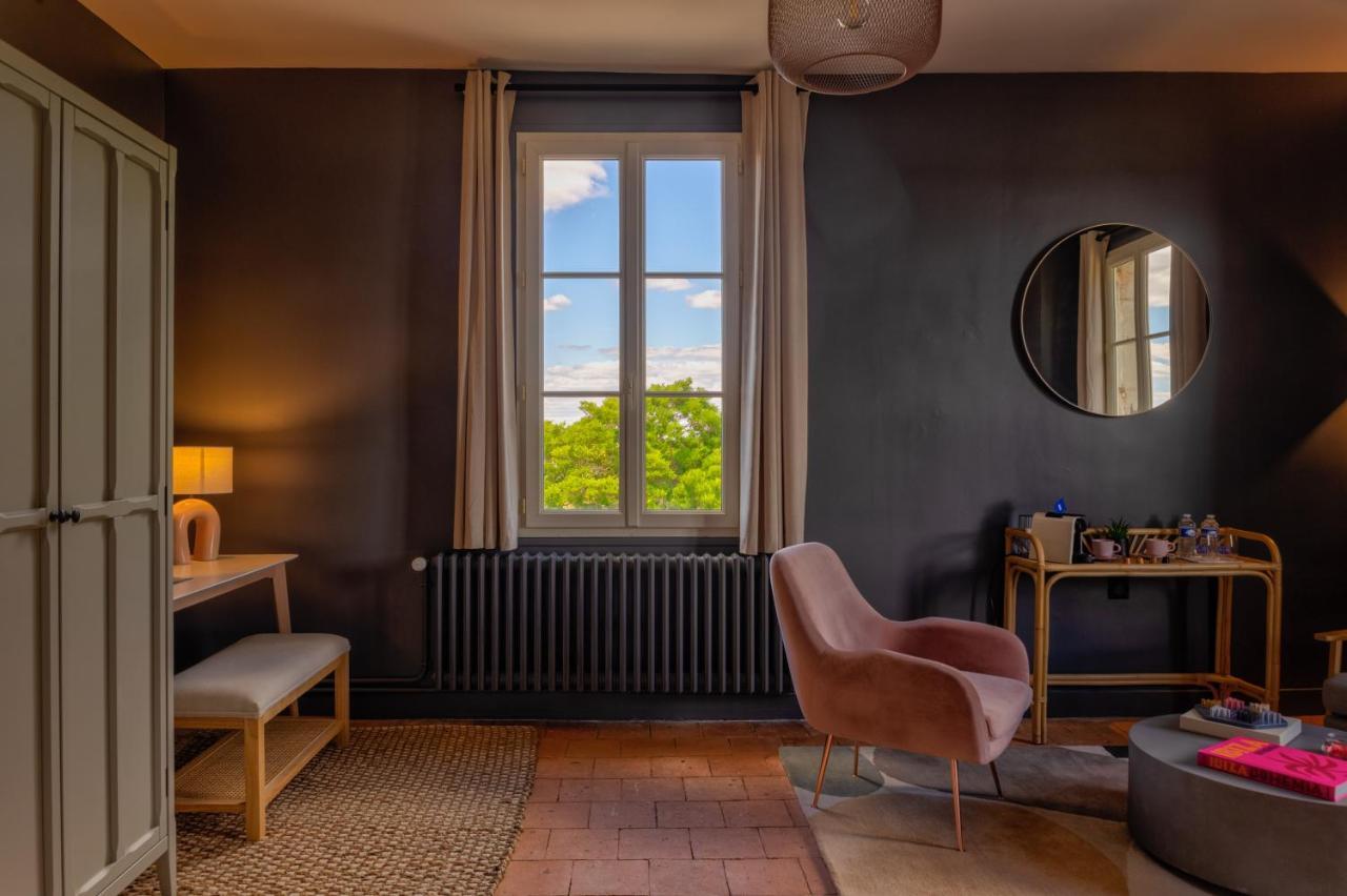 Casa Mila - Maison d'Hôtes raffinée vue sur Loire Saint-Mathurin  Extérieur photo