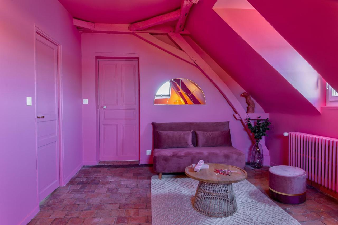 Casa Mila - Maison d'Hôtes raffinée vue sur Loire Saint-Mathurin  Extérieur photo