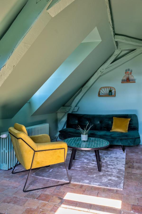 Casa Mila - Maison d'Hôtes raffinée vue sur Loire Saint-Mathurin  Extérieur photo