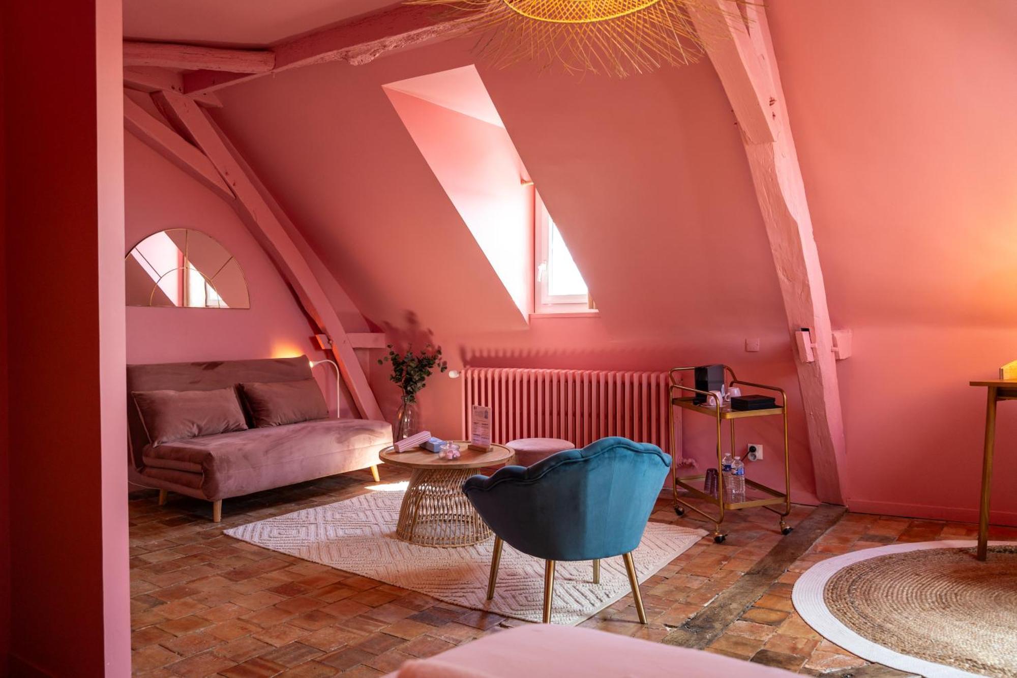 Casa Mila - Maison d'Hôtes raffinée vue sur Loire Saint-Mathurin  Extérieur photo
